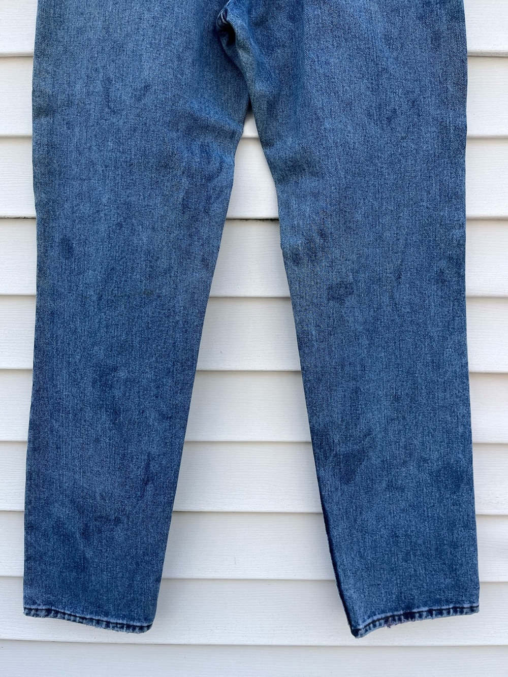 Vintage Riders by Lee Straight Leg Denim Jeans Womens Size 12 Long - Picture 10 of 12